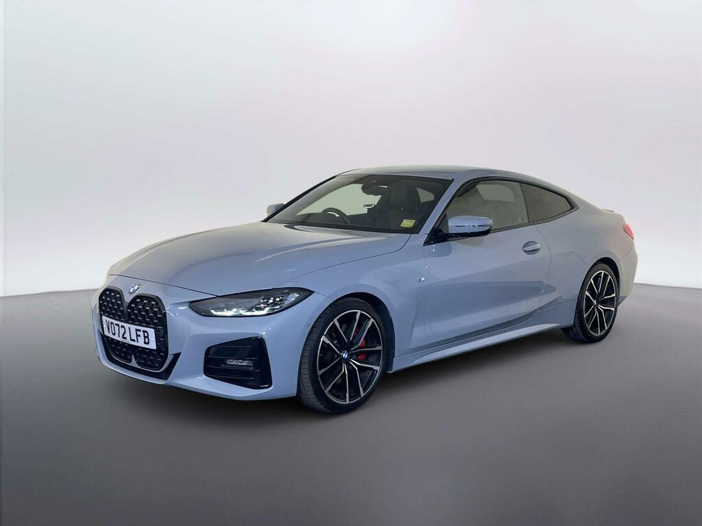 BMW 4 Series Gran Coupe 2.0 420D Mht M Sport Coupe Hybrid Grey #4