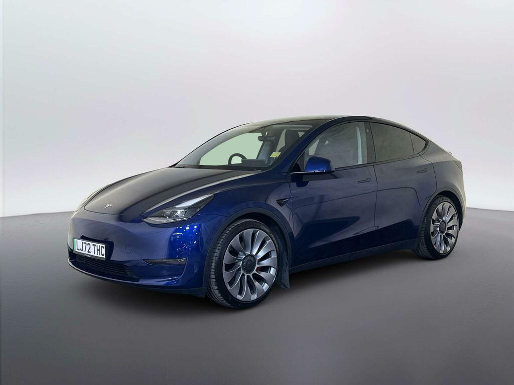 Tesla Model Y Dual Motor Performance Suv 4Wd Blue #4