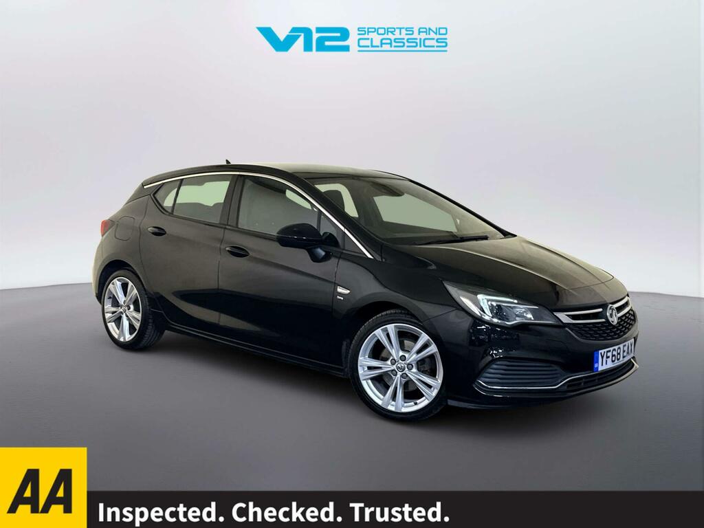 Vauxhall Astra 1.6I Turbo Gpf Sri VX Line Nav Hatchback Petro Black
