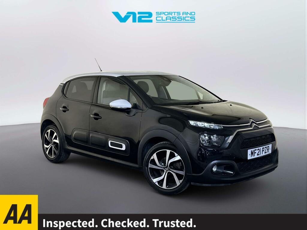Citroen C3 1.2 Puretech Shine Plus Hatchback Manua Black