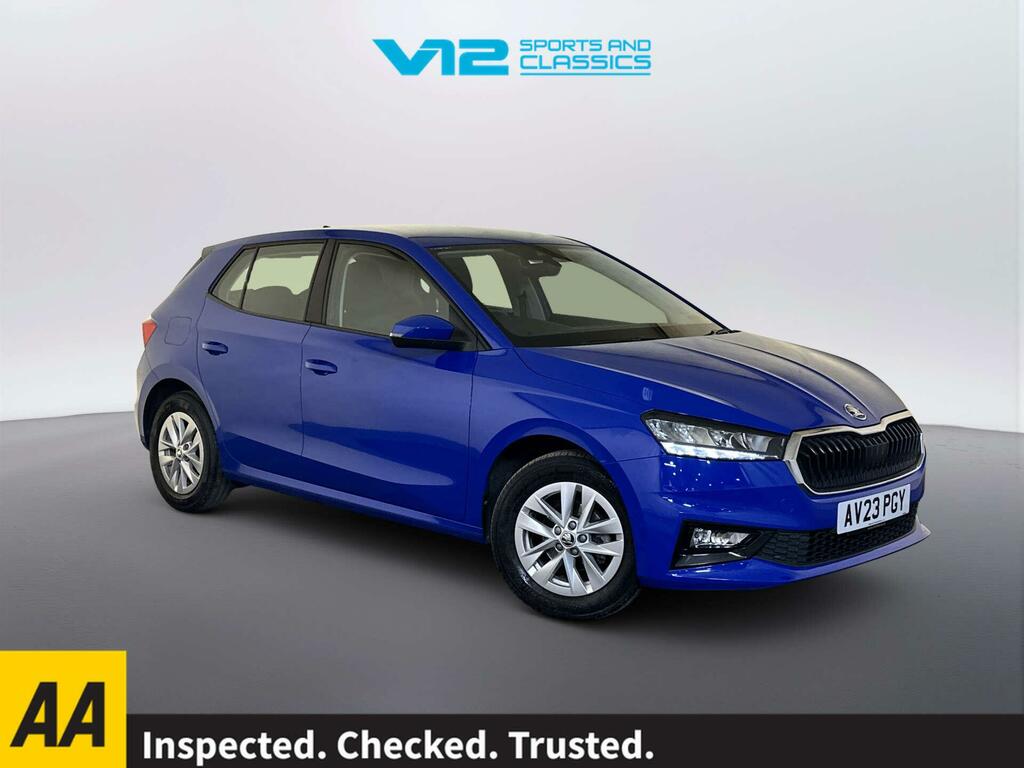 Skoda Fabia 1.0 Mpi Se Comfort Hatchback Eur Blue