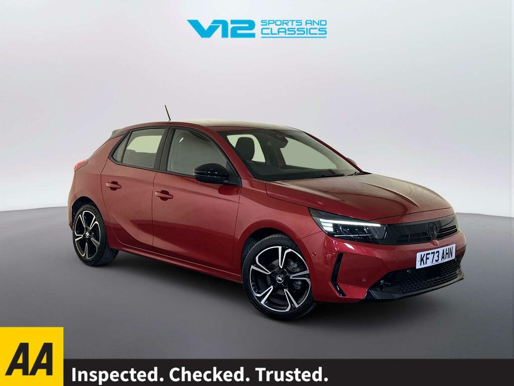 Vauxhall Corsa 1.2 Gs Hatchback Euro 6 75 Ps Red