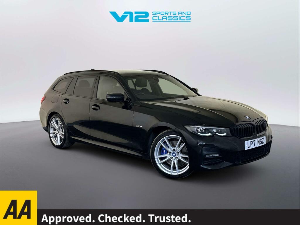 BMW 3 Series 2.0 330E 12Kwh M Sport Touring Plug-in Black