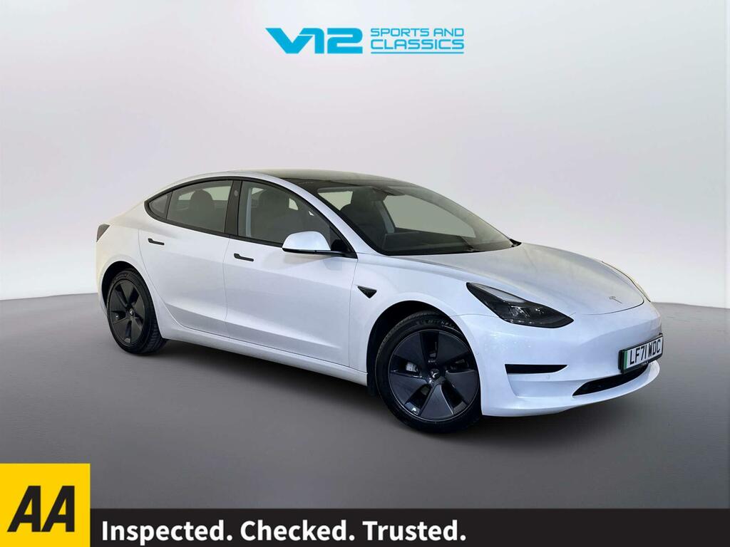 Tesla Model 3 Standard Range Plus Saloon Rwd White