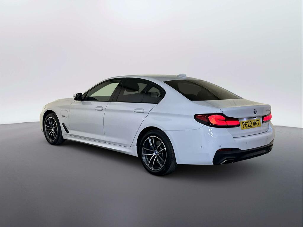 BMW 5 Series 2.0 530E 12Kwh M Sport Saloon Plug-in H White #6