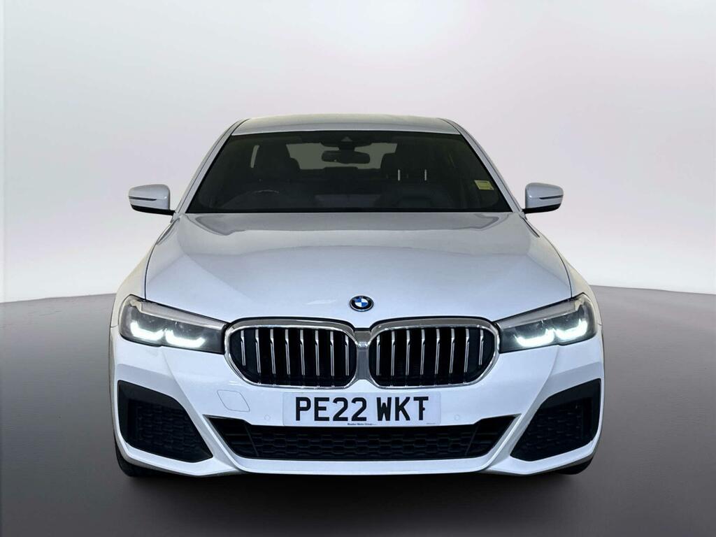BMW 5 Series 2.0 530E 12Kwh M Sport Saloon Plug-in H White #3
