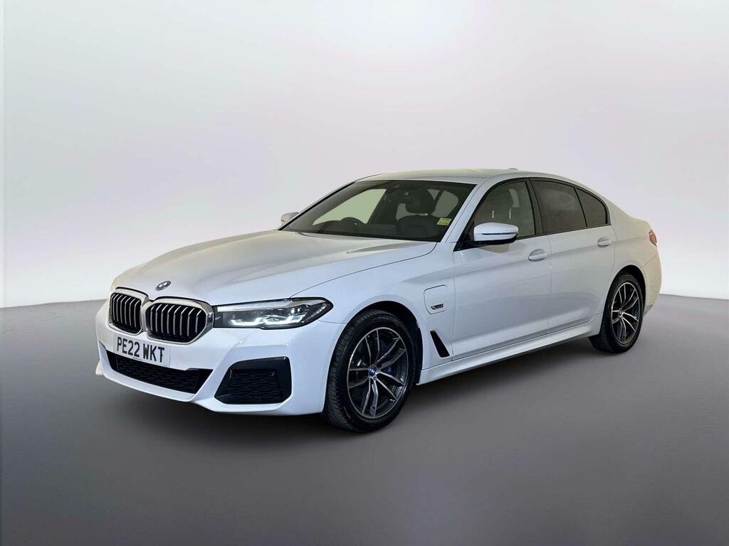 BMW 5 Series 2.0 530E 12Kwh M Sport Saloon Plug-in H White #4