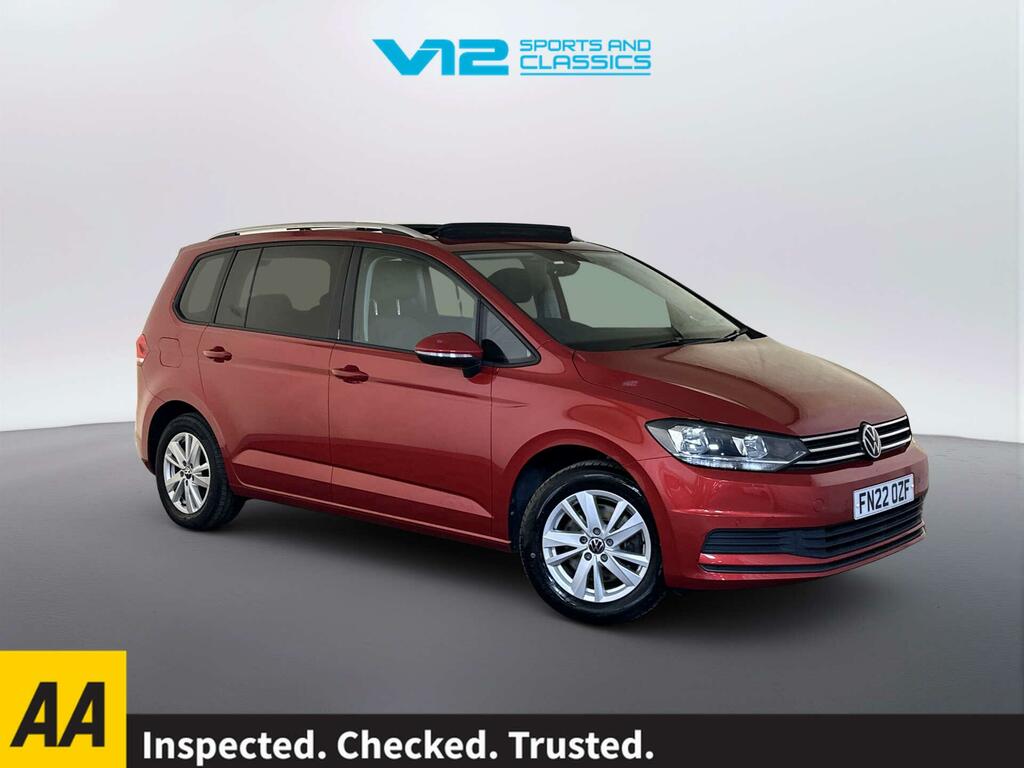 Volkswagen Touran 1.5 Tsi Evo Se Family Mpv Dsg Euro 6 S Red