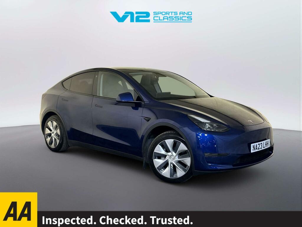 Tesla Model Y Dual Motor Long Range Suv 4Wde Blue
