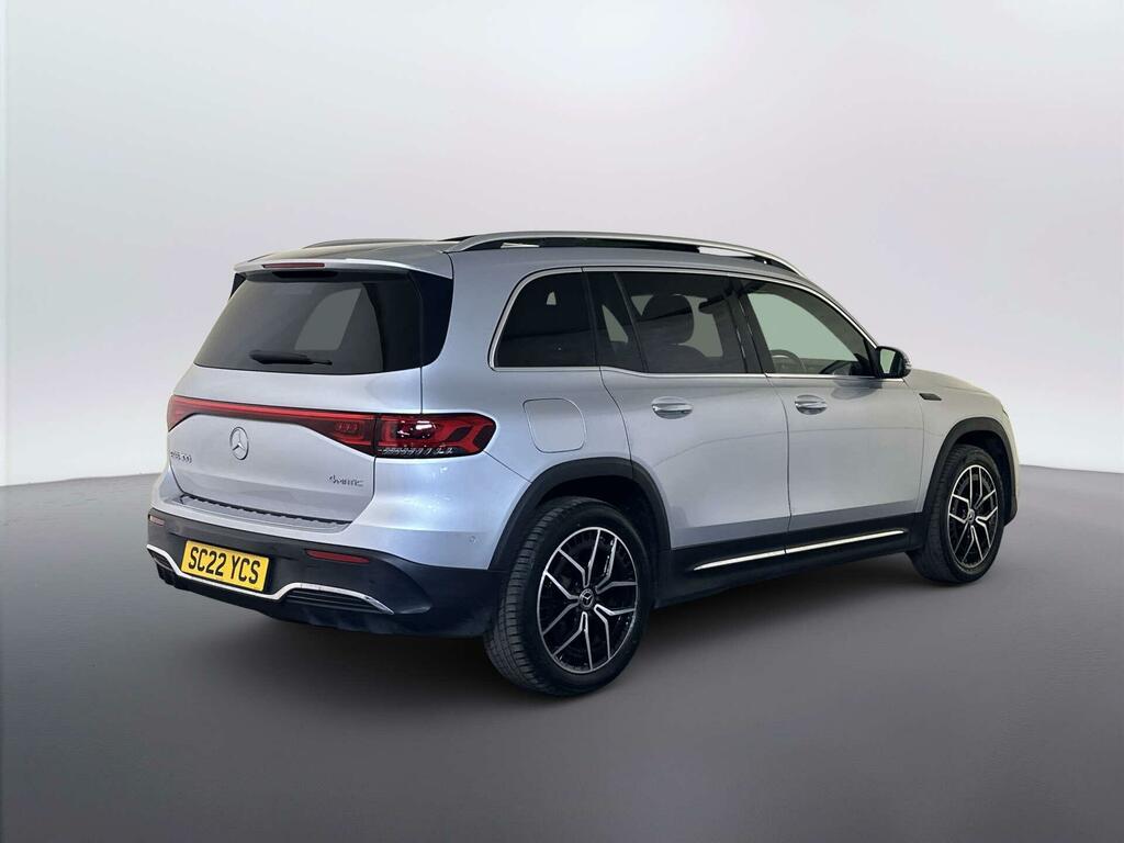 Mercedes-Benz EQB Suv White #8
