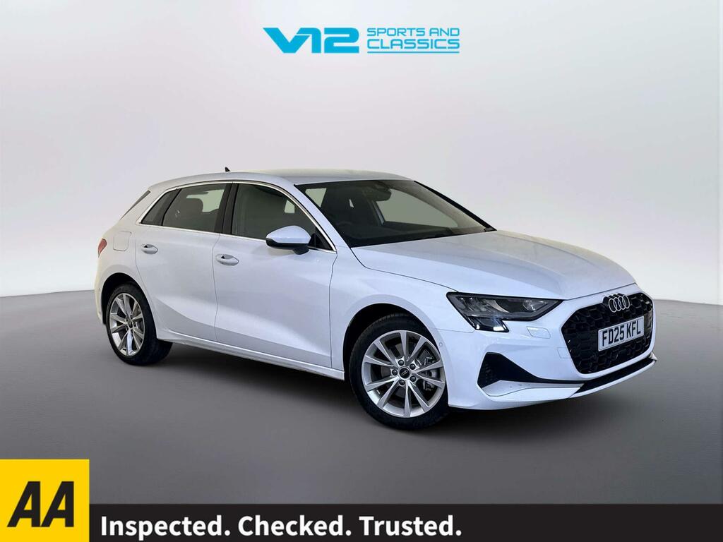 Audi A3 1.5 Tfsie 40 Sport Sportback Plug-in Hy White