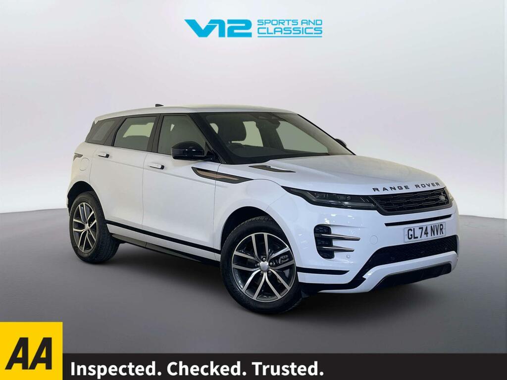 Land Rover Range Rover Evoque 2.0 D165 Mhev Dynamic Se Suv 4Wd E White