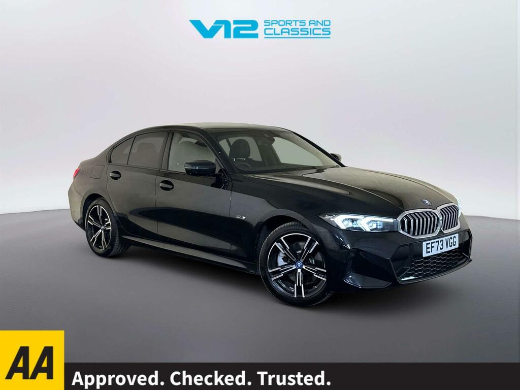 BMW 3 Series 2.0 330E 12Kwh M Sport Saloon Plug-in H Black