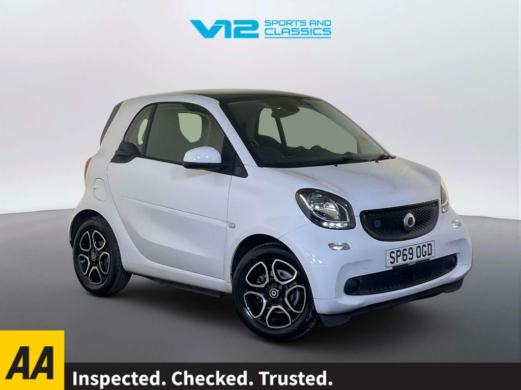 Smart Fortwo Coupe 17.6Kwh Prime Premium Coupe 2 White