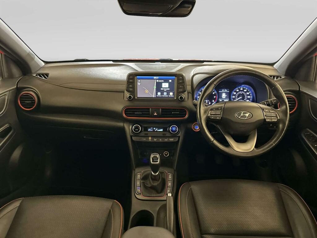 Hyundai Kona 1.0 T-gdi Blue Drive Premium Se Suv Man Orange #2