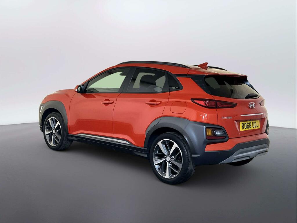 Hyundai Kona 1.0 T-gdi Blue Drive Premium Se Suv Man Orange #6