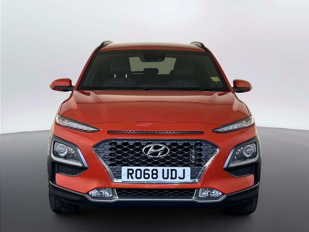 Hyundai Kona 1.0 T-gdi Blue Drive Premium Se Suv Man Orange #3