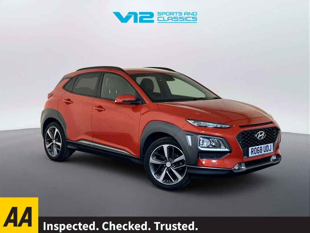 Hyundai Kona 1.0 T-gdi Blue Drive Premium Se Suv Man Orange
