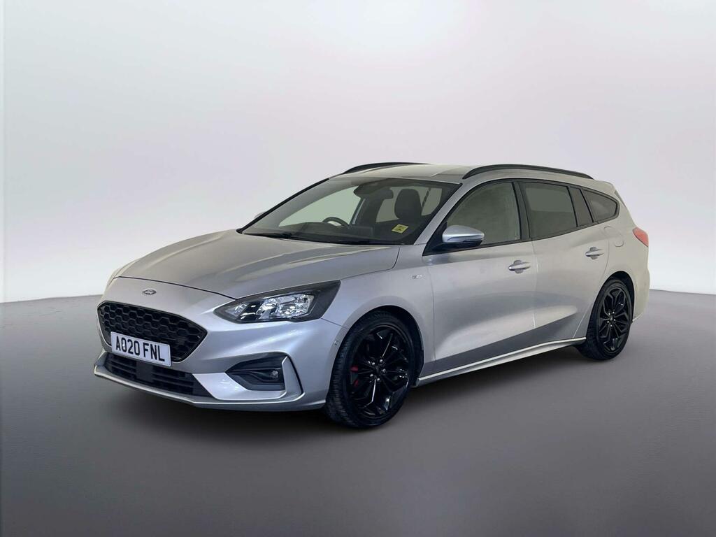 Ford Focus 1.5 Ecoblue St-line X Estate Euro Silver #4