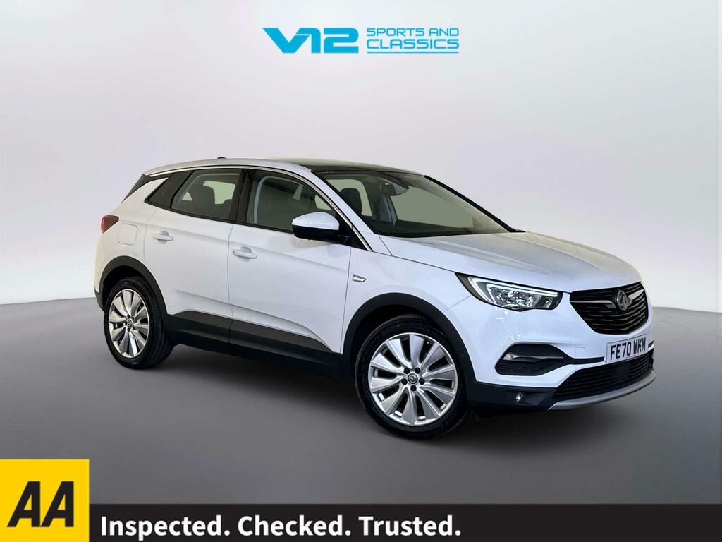 Vauxhall Grandland X 1.5 Turbo D Elite Nav Premium Suv Manua White