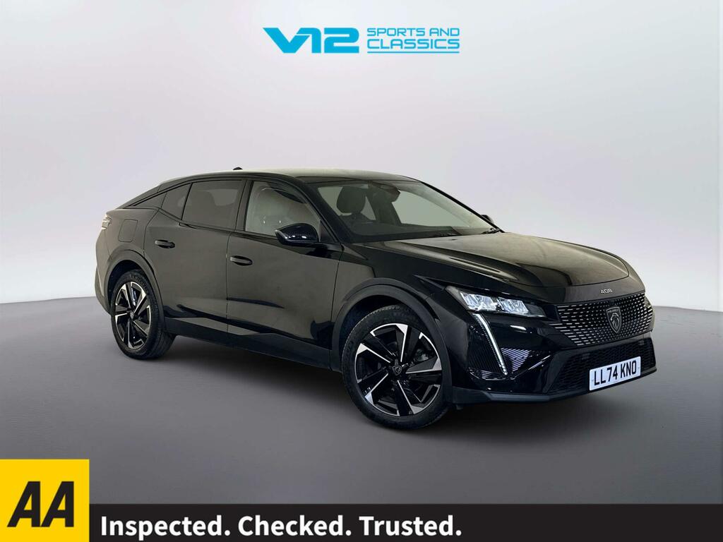Peugeot 408 1.2 Puretech Allure Fastback Eat Euro 6 Black