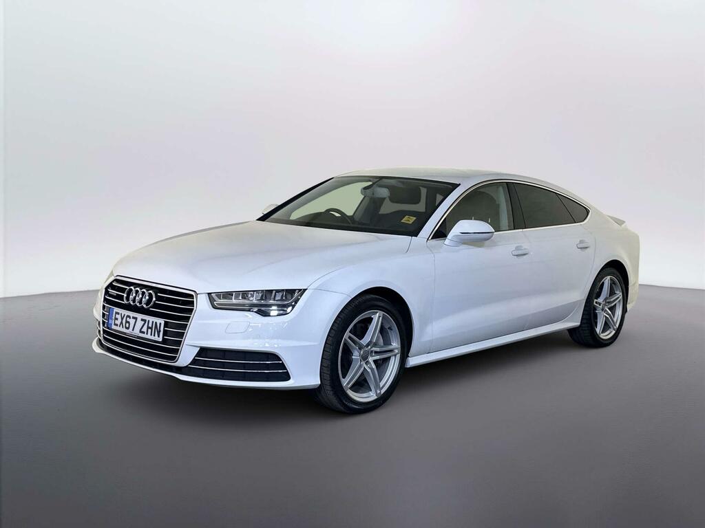 Audi A7 3.0 Tdi V6 Black Edition Sportback S Tr White #4