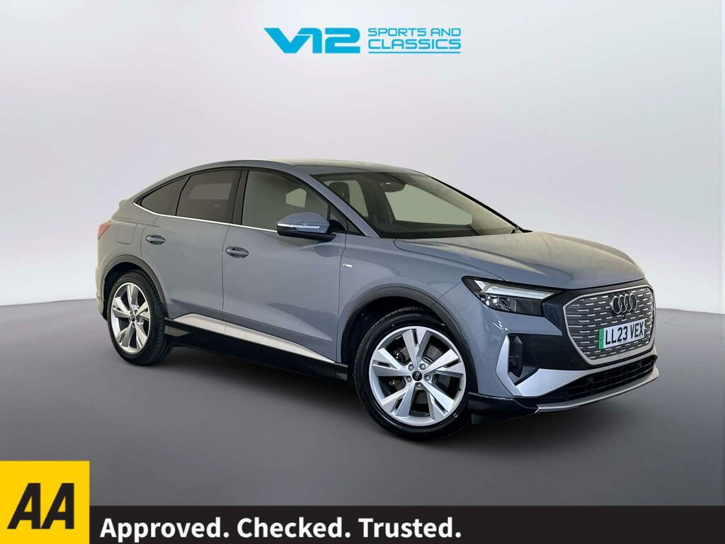 Audi Q4 E Tron 35 S Line Sportback 55Kwh 170 P Grey
