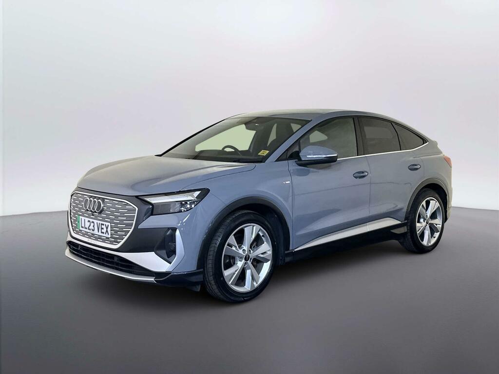 Audi Q4 E Tron 35 S Line Sportback 55Kwh 170 P Grey #4