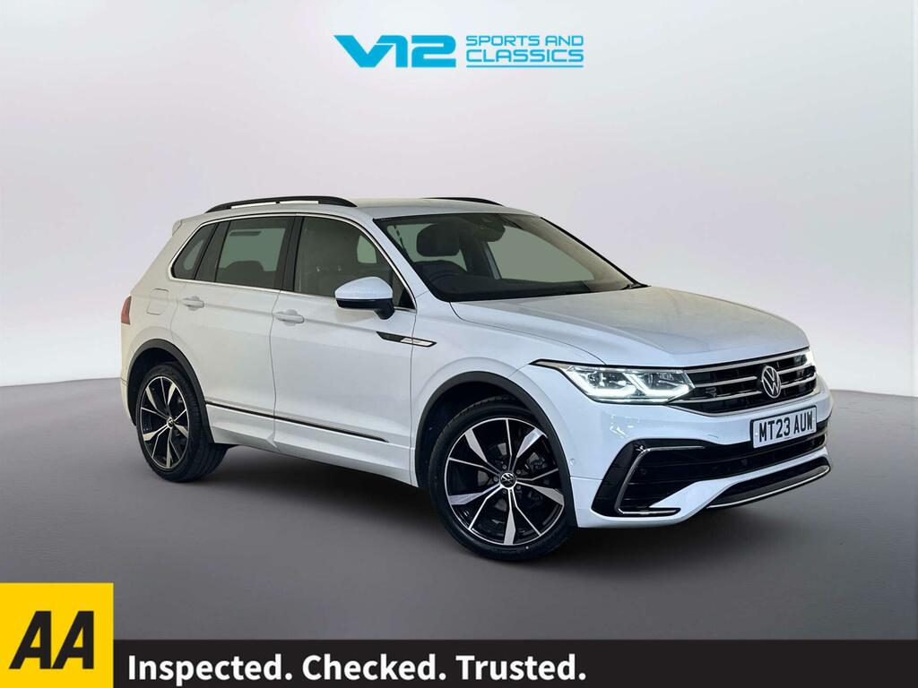 Volkswagen Tiguan 1.5 Tsi R-line Suv Dsg Euro 6 Ss 15 White