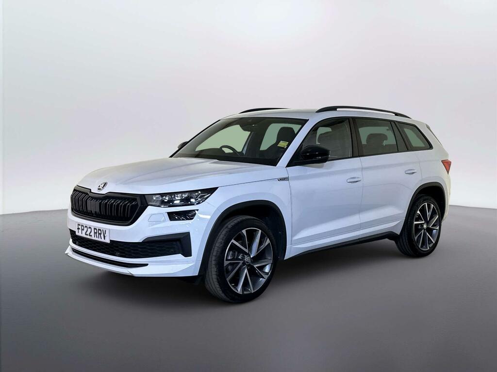 Skoda Kodiaq 1.5 Tsi Act Sportline Suv Dsg Euro 6 S White #4