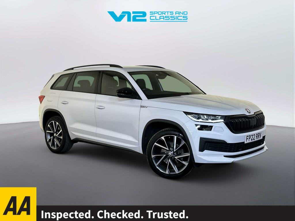 Skoda Kodiaq 1.5 Tsi Act Sportline Suv Dsg Euro 6 S White