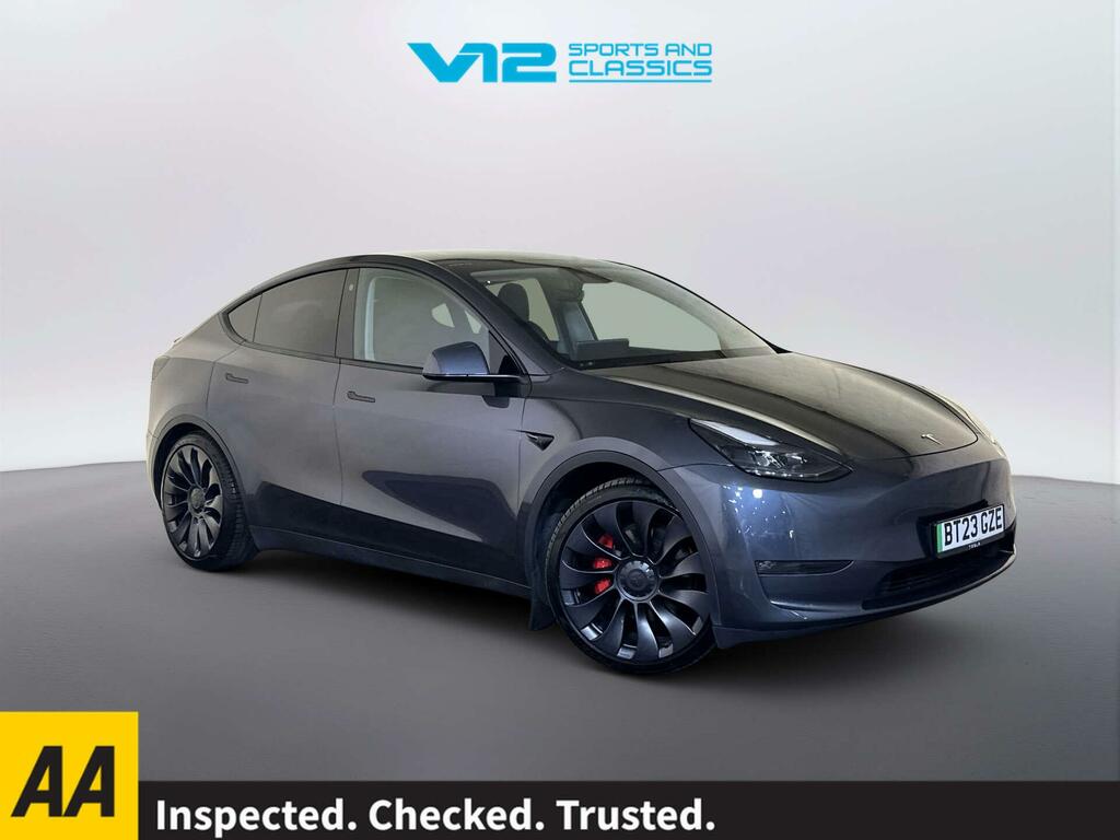 Tesla Model Y Dual Motor Performance Suv 4Wd Grey
