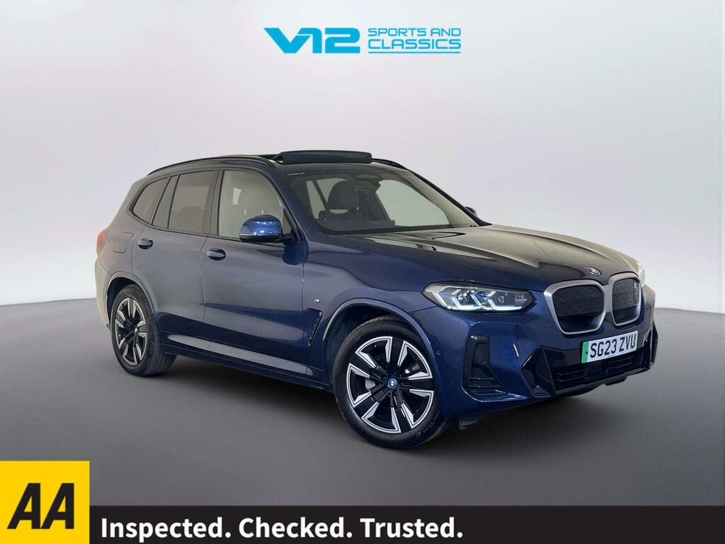 BMW iX3 80Kwh M Sport Suv 286 Ps Blue