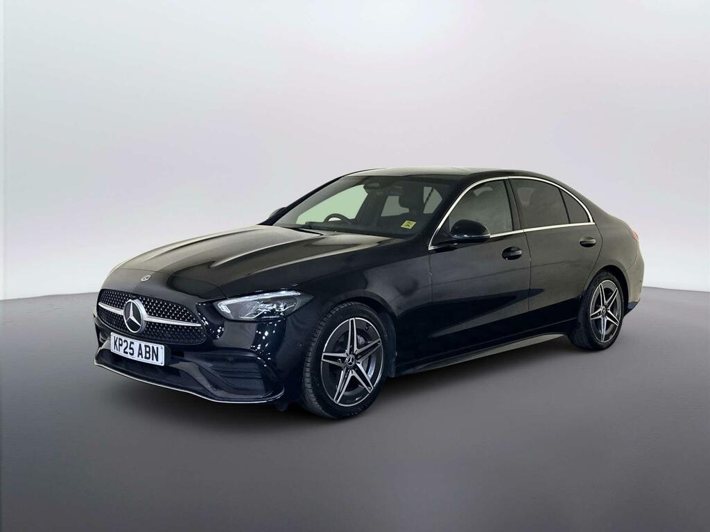 Mercedes-Benz C Class 1.5 C200h Mhev Amg Line Saloon Hybrid G Black #4