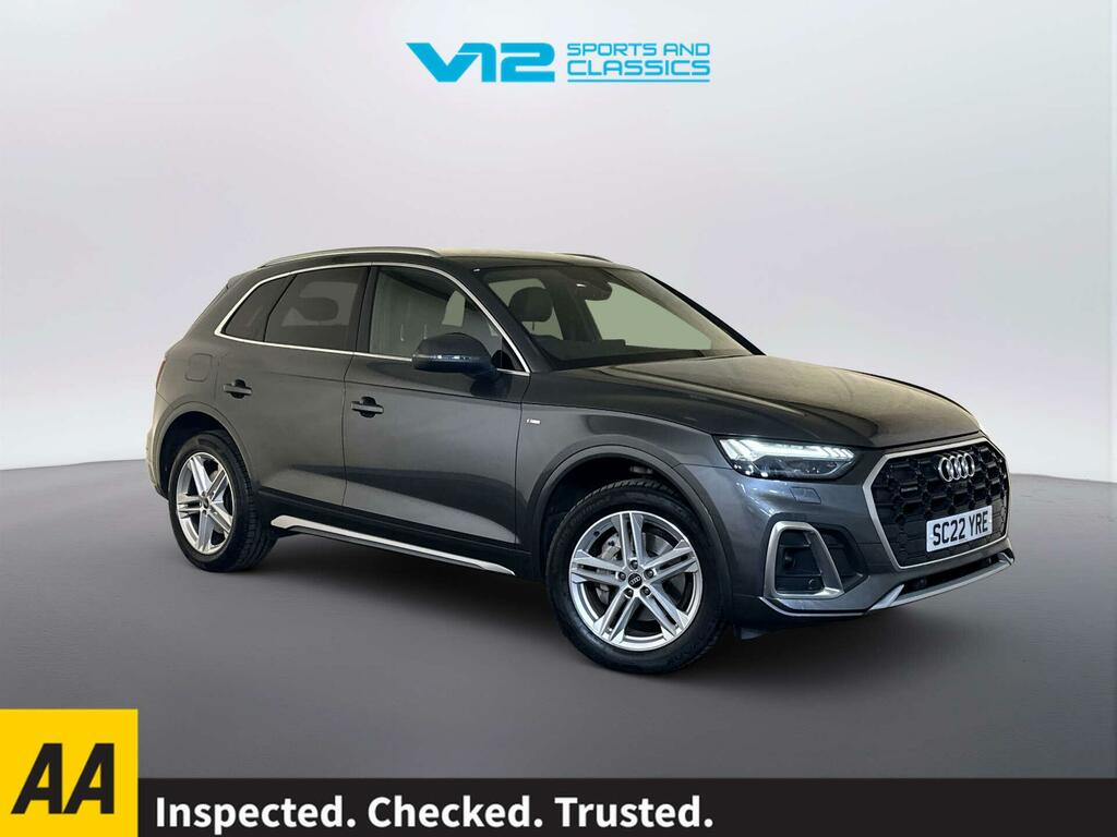 Audi Q5 2.0 Tfsi 45 S Line Suv S Tronic Quattro Grey