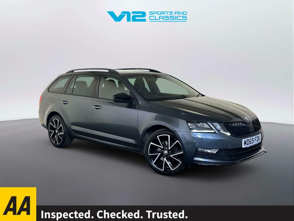 Skoda Octavia 2.0 Tdi Sportline Estate Dsg Euro 6 S Grey