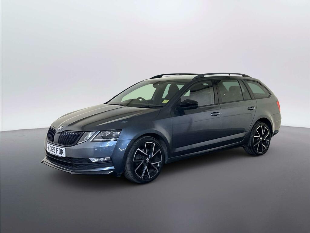Skoda Octavia 2.0 Tdi Sportline Estate Dsg Euro 6 S Grey #4
