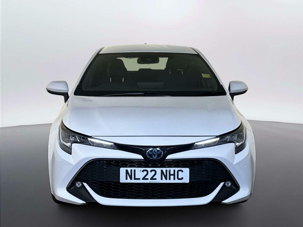 Toyota Corolla 1.8 Vvt-h Gpf Icon Tech Hatchback Hybri White #3