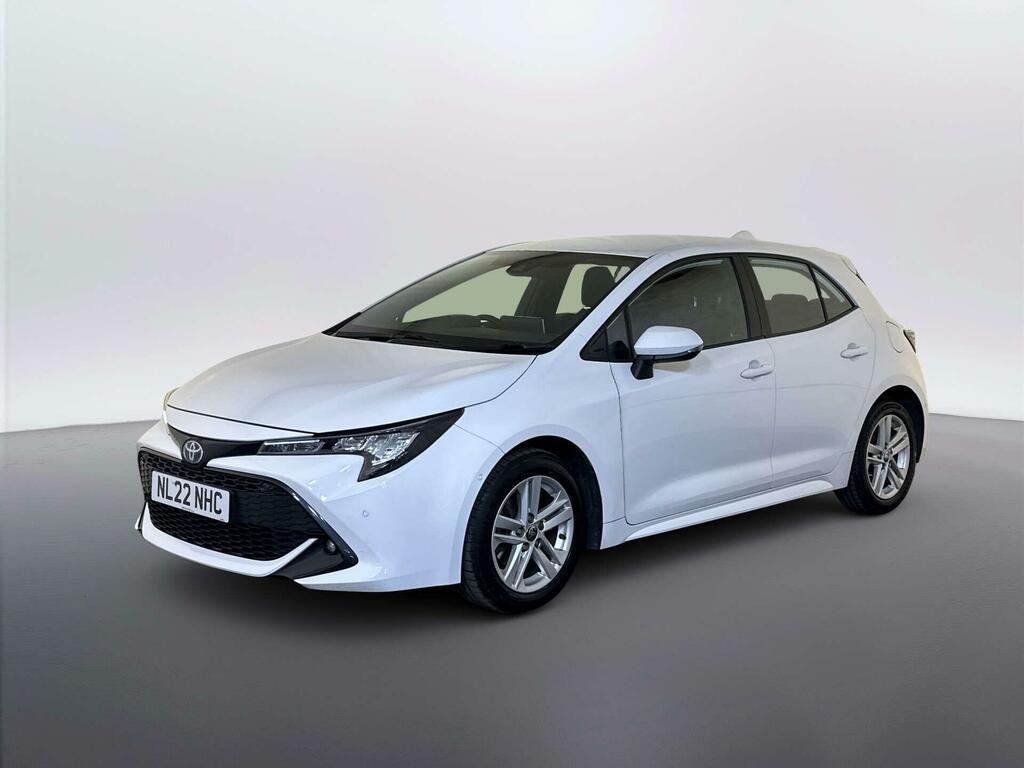 Toyota Corolla 1.8 Vvt-h Gpf Icon Tech Hatchback Hybri White #4