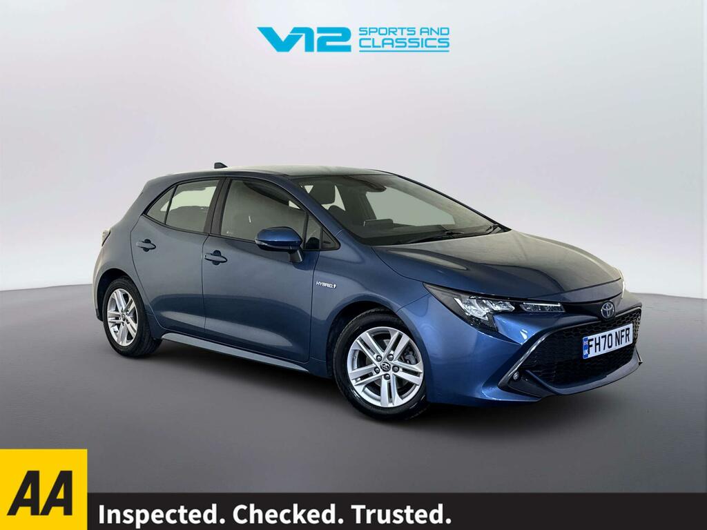Toyota Corolla 1.8 Vvt-h Gpf Icon Hatchback Hybrid Cvt Blue