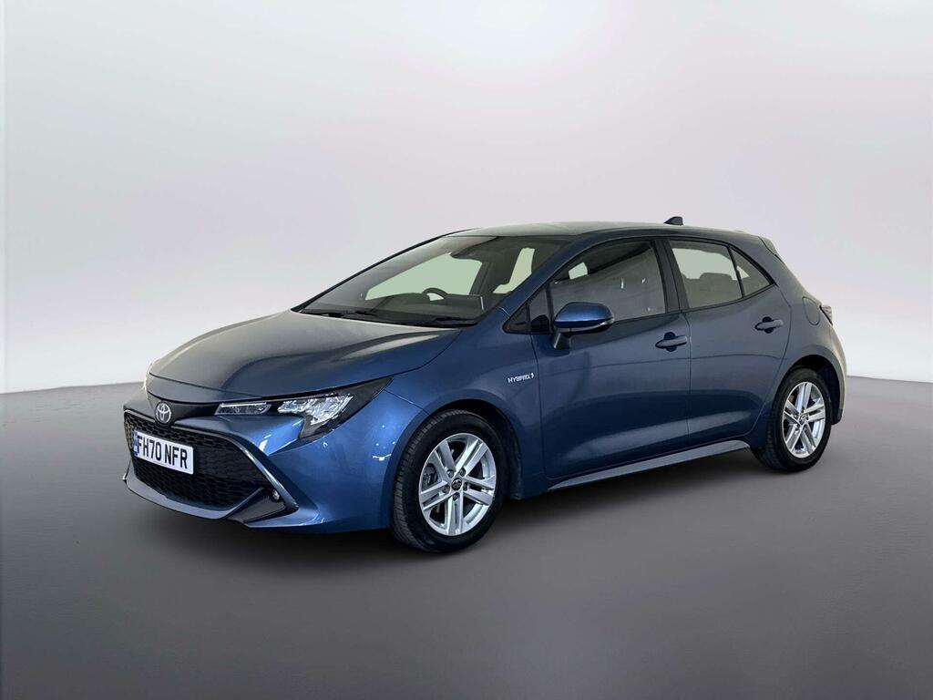 Toyota Corolla 1.8 Vvt-h Gpf Icon Hatchback Hybrid Cvt Blue #4