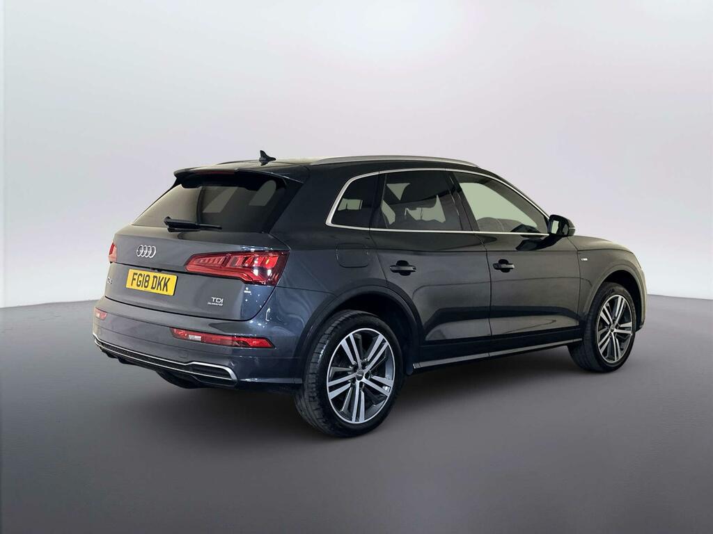 Audi Q5 2018 2.0 Tdi Quattro S Line 188 Bhp Grey #8