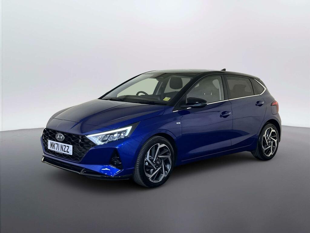 Hyundai I20 1.0 T-gdi Mhev Ultimate Hatchback Hybri Blue #4