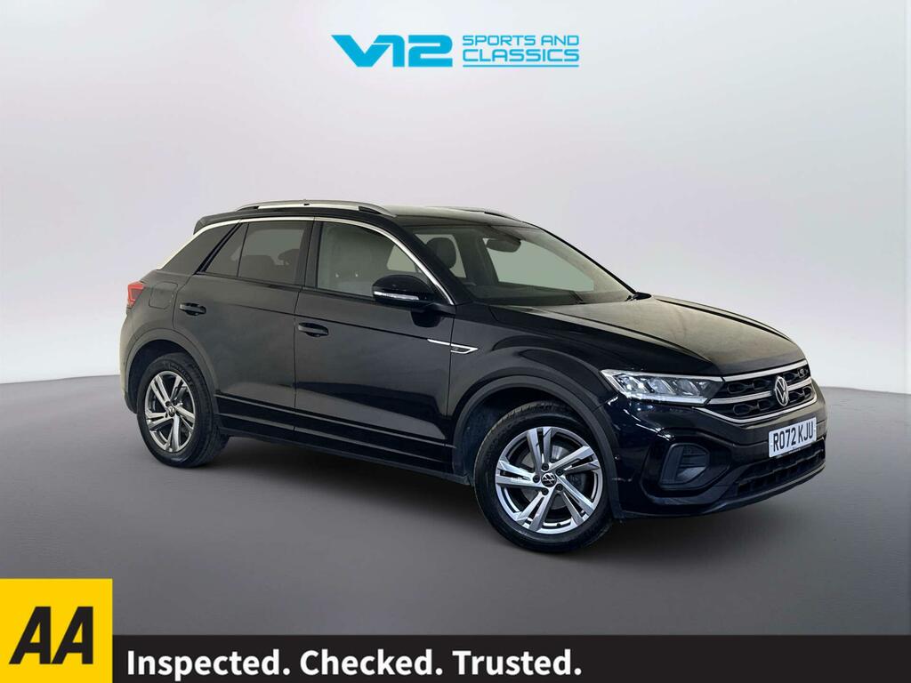 Volkswagen T-Roc 1.5 Tsi R-line Suv Dsg Euro 6 Ss 15 Black