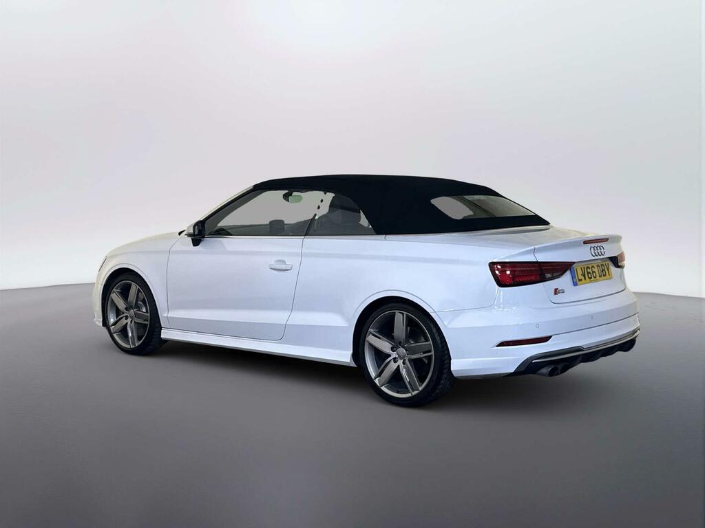 Audi S3 2.0 Tfsi Cabriolet S Tronic Quattro Eur White #6