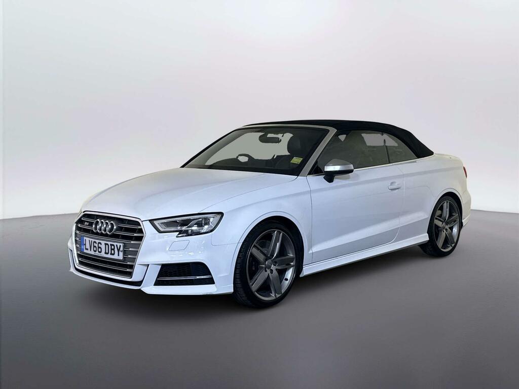 Audi S3 2.0 Tfsi Cabriolet S Tronic Quattro Eur White #4