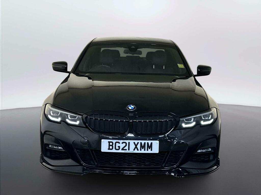 BMW 3 Series 2.0 320D Mht M Sport Saloon Hybrid Black #3