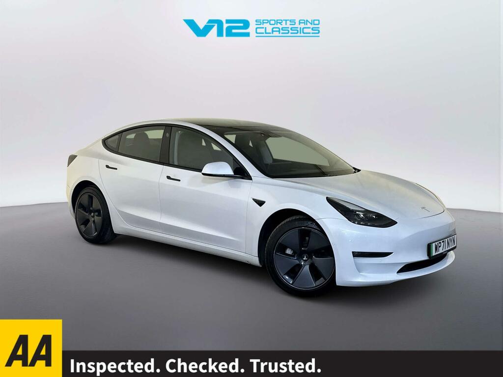 Tesla Model 3 Dual Motor Long Range Saloon 4 White