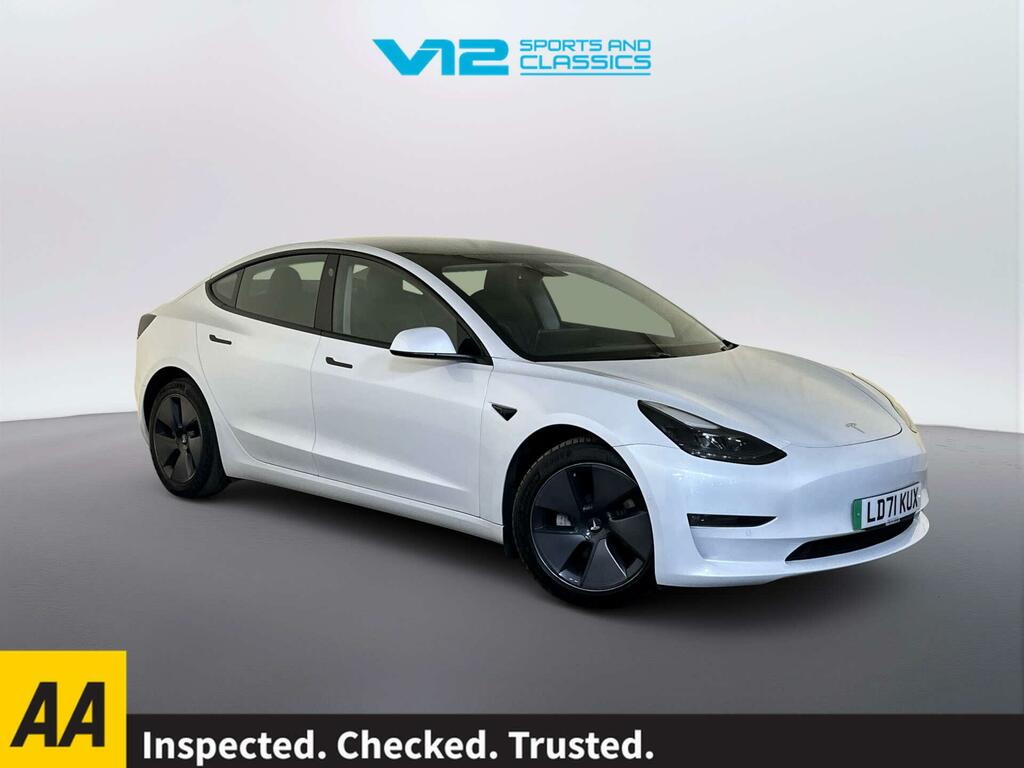 Tesla Model 3 Dual Motor Long Range Saloon 4 White