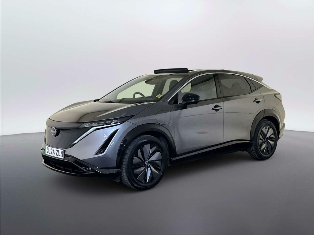 Nissan Ariya 87Kwh Advance Suv 22Kw Charger Grey #4